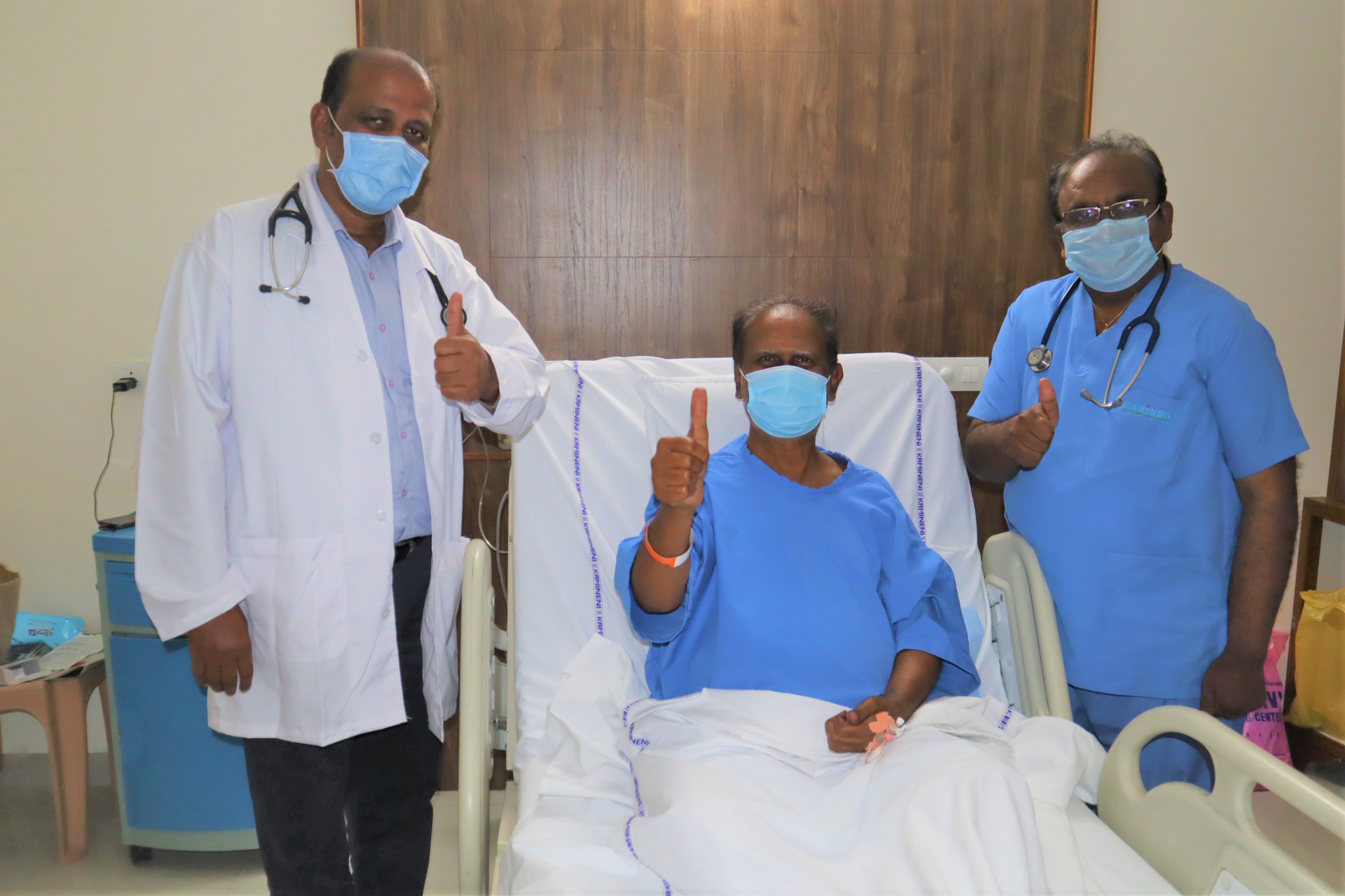 Doctors at Kamineni Hospitals, Hyderabad, Give New Lease of Life to Single-Lung Patient